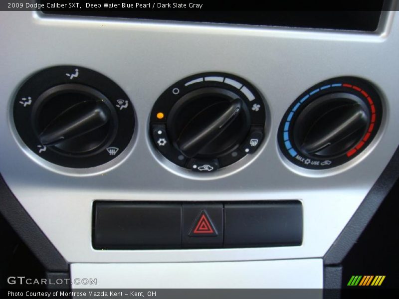 Deep Water Blue Pearl / Dark Slate Gray 2009 Dodge Caliber SXT