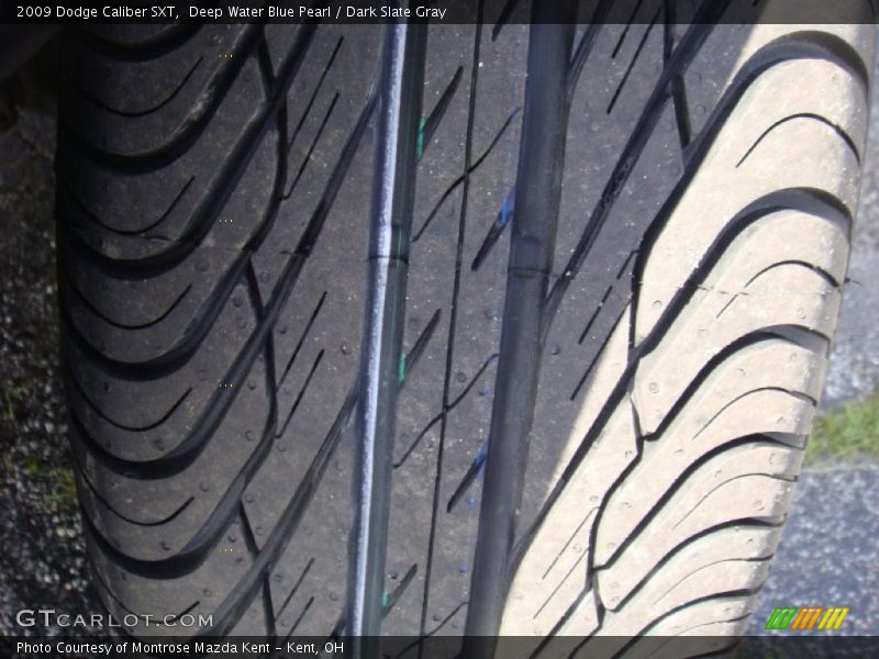 Deep Water Blue Pearl / Dark Slate Gray 2009 Dodge Caliber SXT