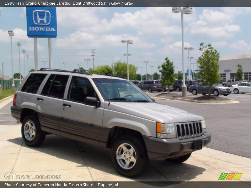 Light Driftwood Satin Glow / Gray 1998 Jeep Grand Cherokee Laredo
