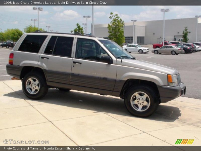 Light Driftwood Satin Glow / Gray 1998 Jeep Grand Cherokee Laredo