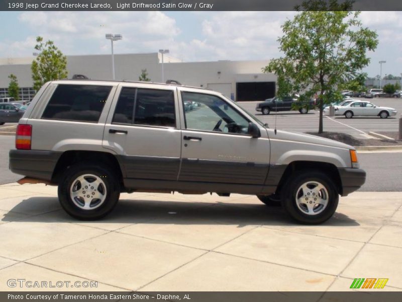 Light Driftwood Satin Glow / Gray 1998 Jeep Grand Cherokee Laredo