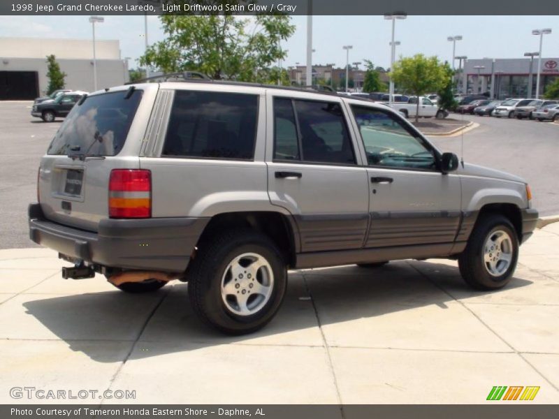 Light Driftwood Satin Glow / Gray 1998 Jeep Grand Cherokee Laredo