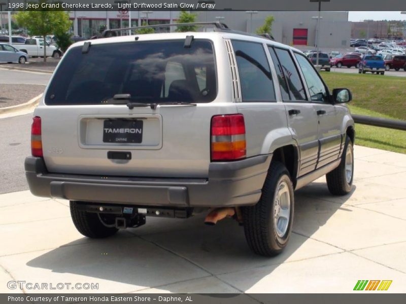 Light Driftwood Satin Glow / Gray 1998 Jeep Grand Cherokee Laredo