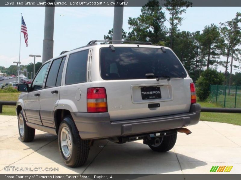Light Driftwood Satin Glow / Gray 1998 Jeep Grand Cherokee Laredo