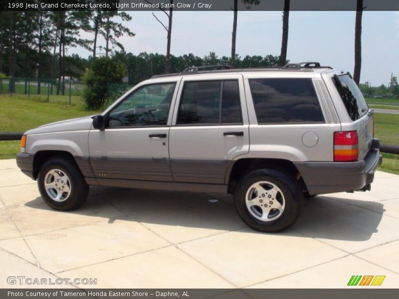 Light Driftwood Satin Glow / Gray 1998 Jeep Grand Cherokee Laredo