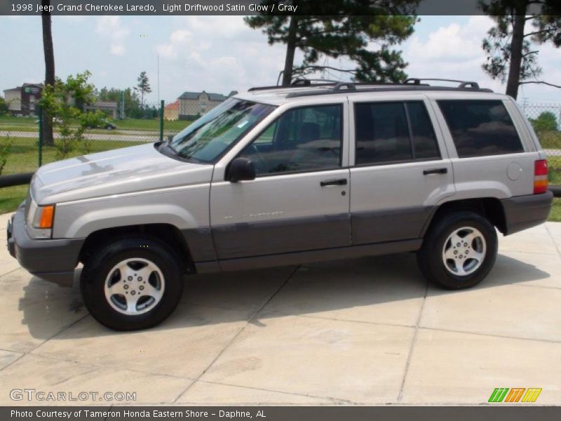 Light Driftwood Satin Glow / Gray 1998 Jeep Grand Cherokee Laredo