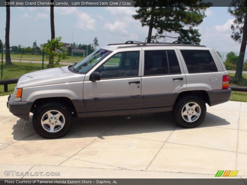 Light Driftwood Satin Glow / Gray 1998 Jeep Grand Cherokee Laredo