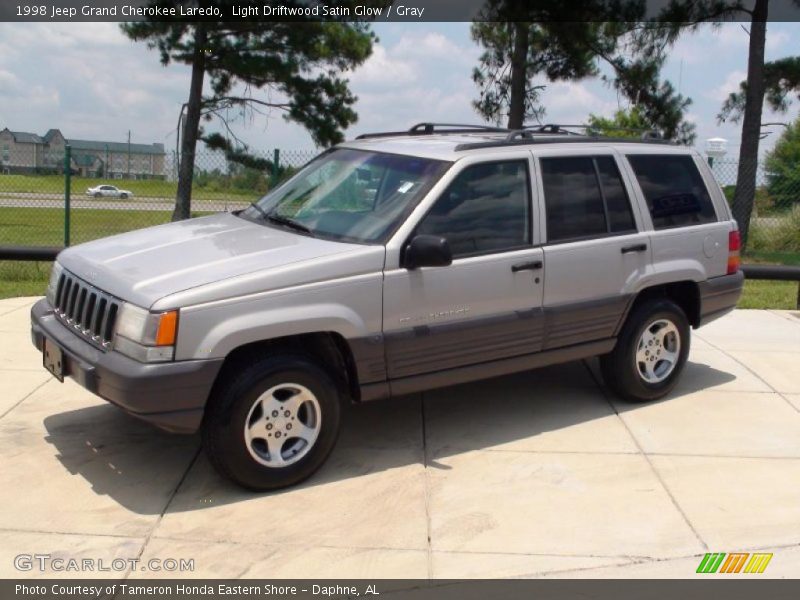 Light Driftwood Satin Glow / Gray 1998 Jeep Grand Cherokee Laredo