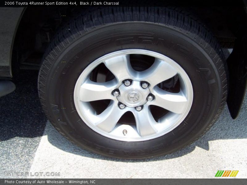 Black / Dark Charcoal 2006 Toyota 4Runner Sport Edition 4x4