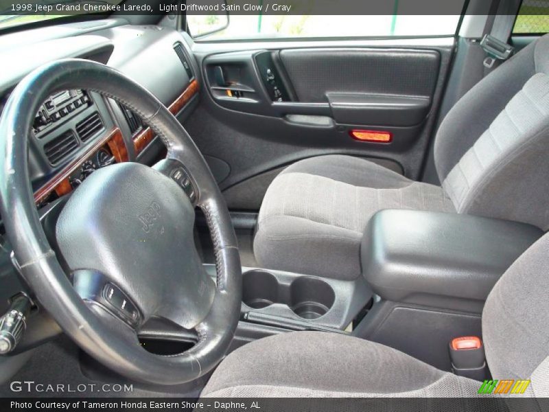 Light Driftwood Satin Glow / Gray 1998 Jeep Grand Cherokee Laredo