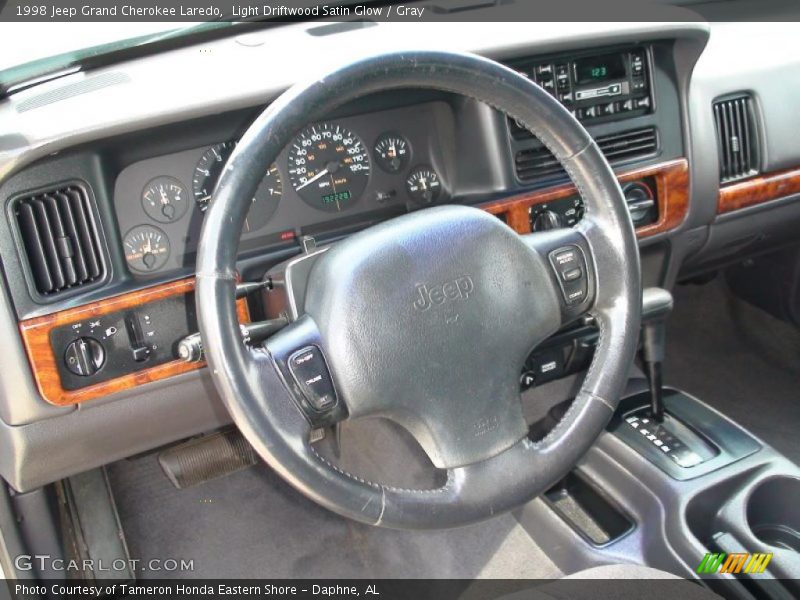 Light Driftwood Satin Glow / Gray 1998 Jeep Grand Cherokee Laredo