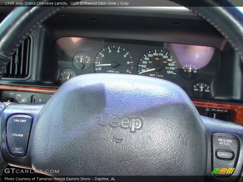 Light Driftwood Satin Glow / Gray 1998 Jeep Grand Cherokee Laredo