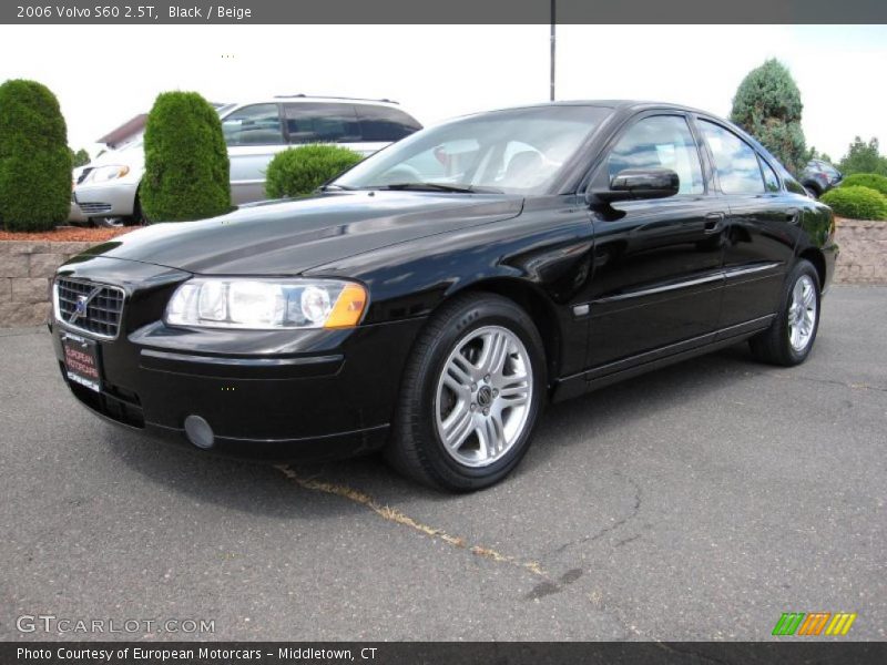 Black / Beige 2006 Volvo S60 2.5T