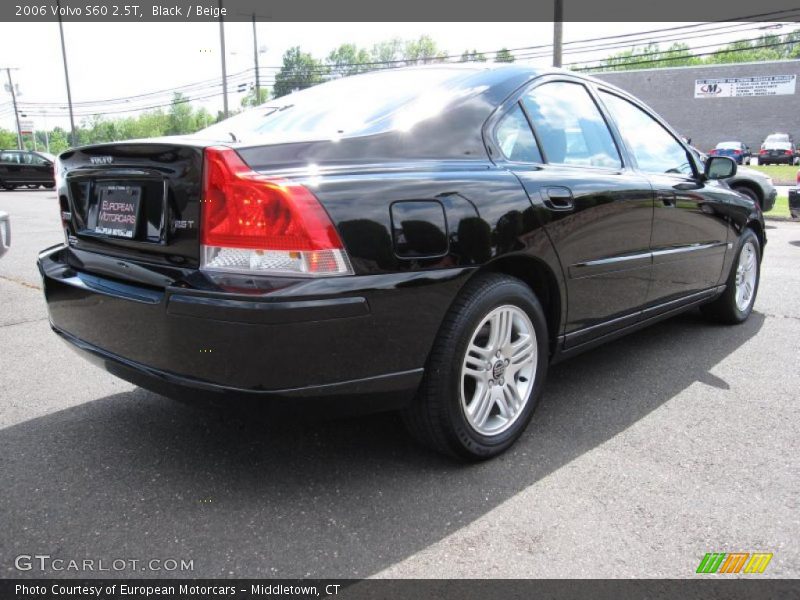 Black / Beige 2006 Volvo S60 2.5T