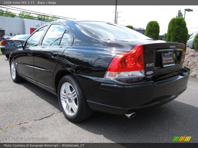 Black / Beige 2006 Volvo S60 2.5T