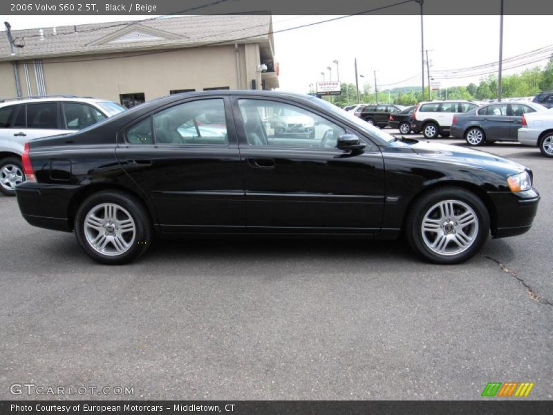 Black / Beige 2006 Volvo S60 2.5T