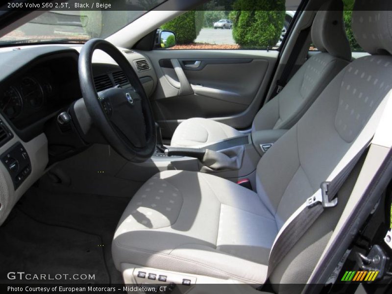 Black / Beige 2006 Volvo S60 2.5T