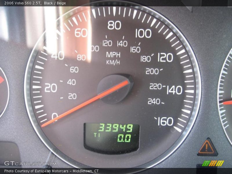 Black / Beige 2006 Volvo S60 2.5T
