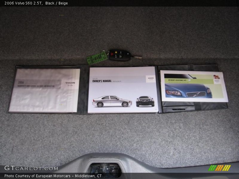 Black / Beige 2006 Volvo S60 2.5T