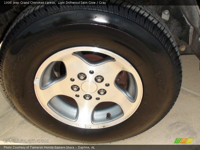 Light Driftwood Satin Glow / Gray 1998 Jeep Grand Cherokee Laredo