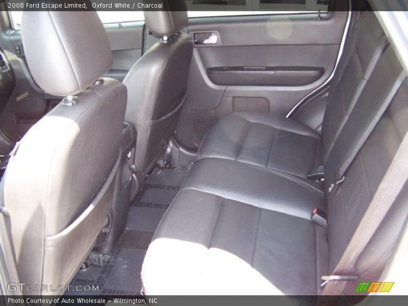 Oxford White / Charcoal 2008 Ford Escape Limited