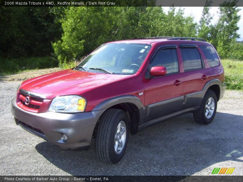 Redfire Metallic / Dark Flint Gray 2006 Mazda Tribute s 4WD