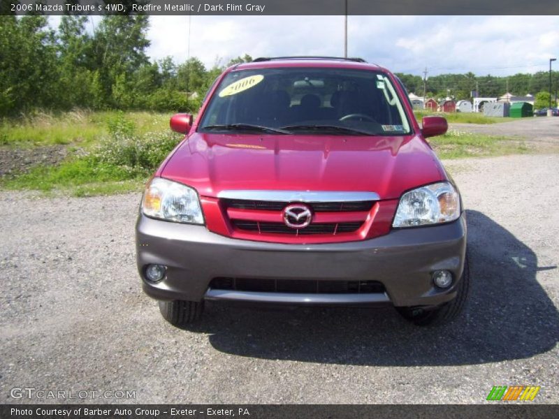 Redfire Metallic / Dark Flint Gray 2006 Mazda Tribute s 4WD