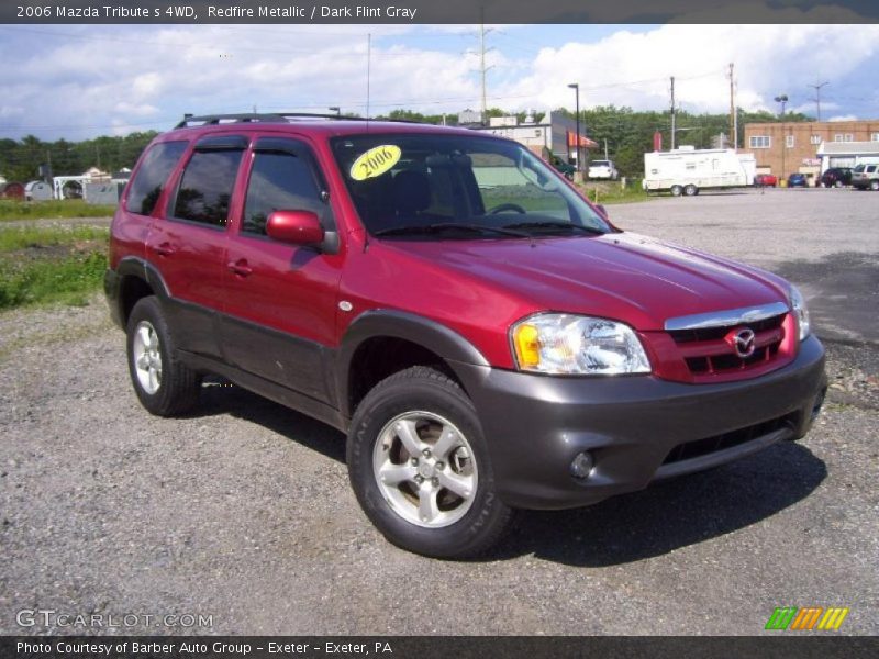 Redfire Metallic / Dark Flint Gray 2006 Mazda Tribute s 4WD