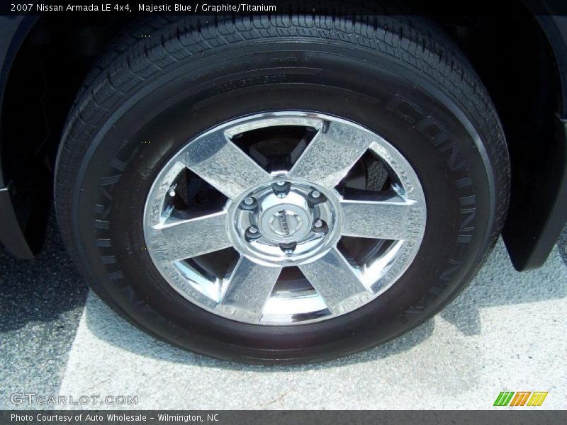 Majestic Blue / Graphite/Titanium 2007 Nissan Armada LE 4x4