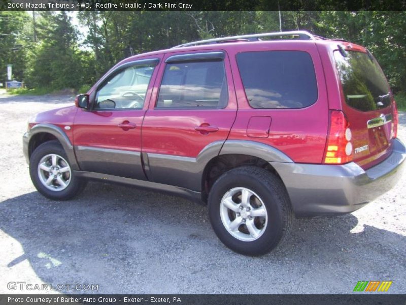 Redfire Metallic / Dark Flint Gray 2006 Mazda Tribute s 4WD