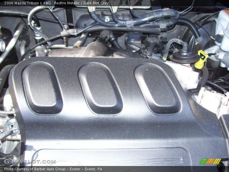 Redfire Metallic / Dark Flint Gray 2006 Mazda Tribute s 4WD
