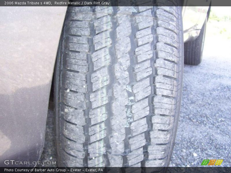 Redfire Metallic / Dark Flint Gray 2006 Mazda Tribute s 4WD
