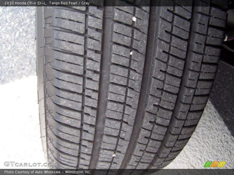 Tango Red Pearl / Gray 2010 Honda CR-V EX-L