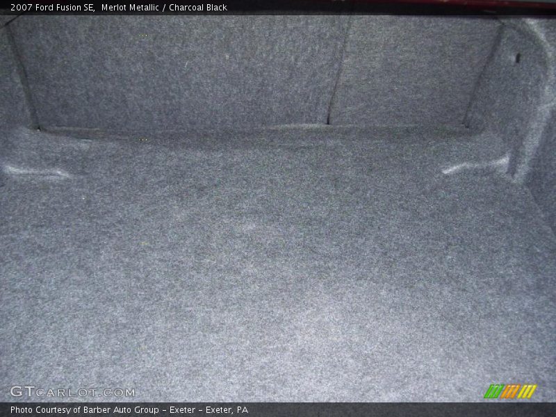 Merlot Metallic / Charcoal Black 2007 Ford Fusion SE