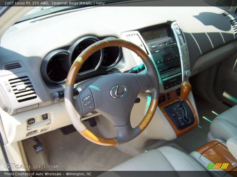 Savannah Beige Metallic / Ivory 2007 Lexus RX 350 AWD