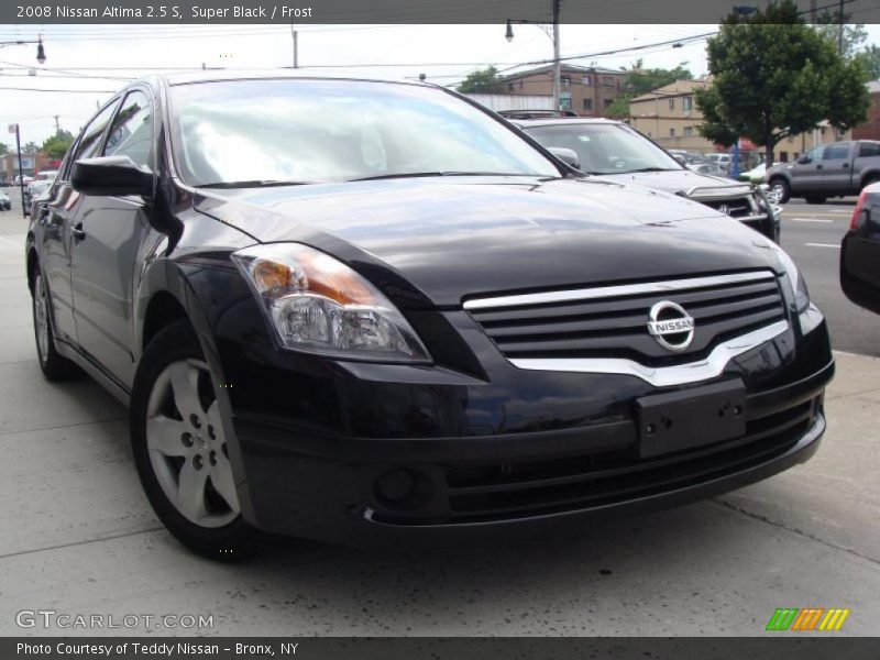 Super Black / Frost 2008 Nissan Altima 2.5 S