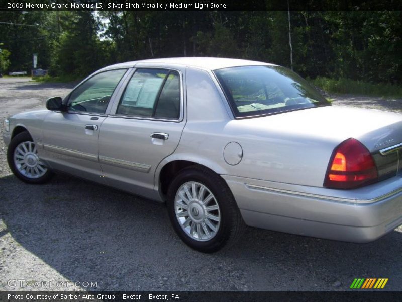 Silver Birch Metallic / Medium Light Stone 2009 Mercury Grand Marquis LS