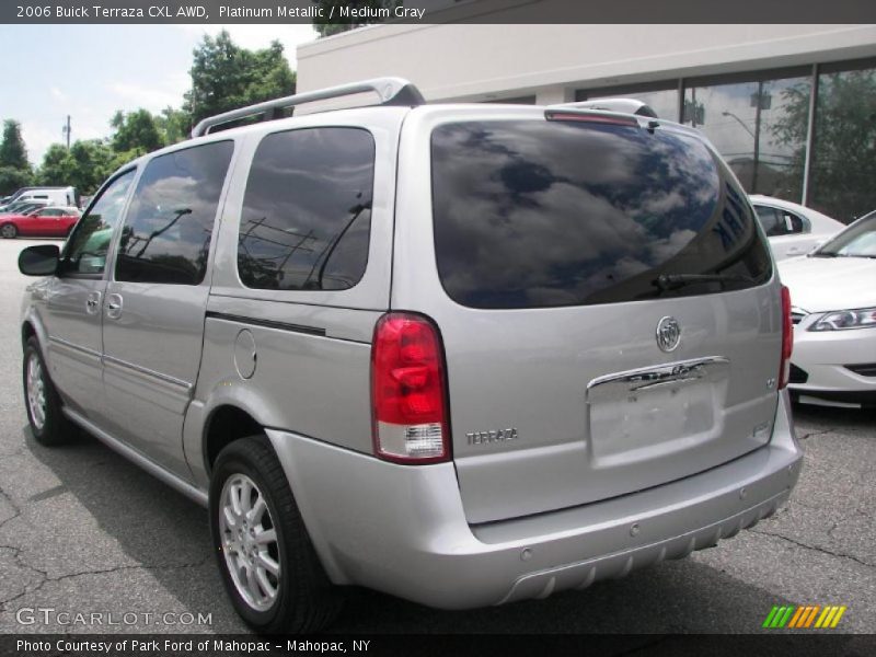 Platinum Metallic / Medium Gray 2006 Buick Terraza CXL AWD