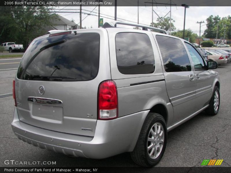 Platinum Metallic / Medium Gray 2006 Buick Terraza CXL AWD