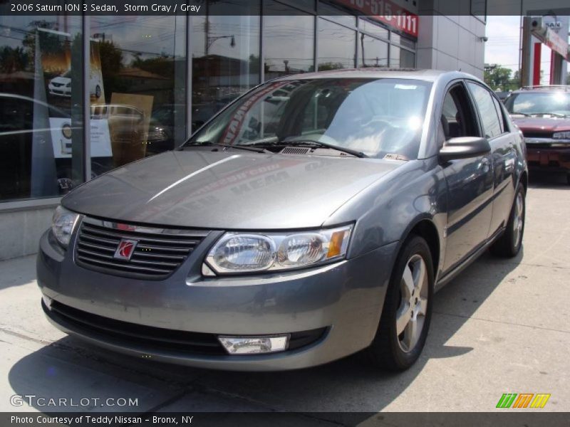 Storm Gray / Gray 2006 Saturn ION 3 Sedan