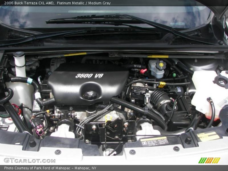 Platinum Metallic / Medium Gray 2006 Buick Terraza CXL AWD