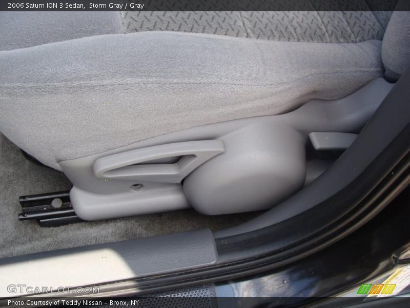 Storm Gray / Gray 2006 Saturn ION 3 Sedan