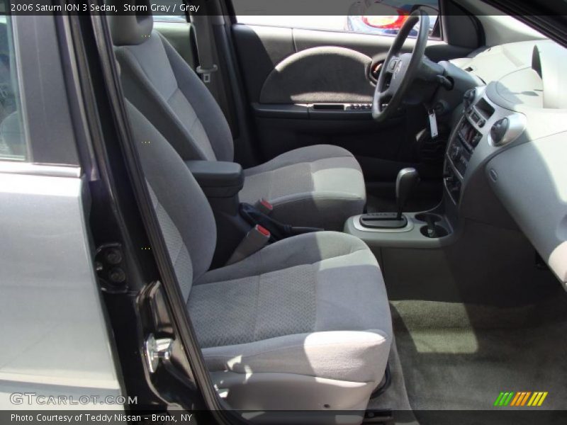 Storm Gray / Gray 2006 Saturn ION 3 Sedan