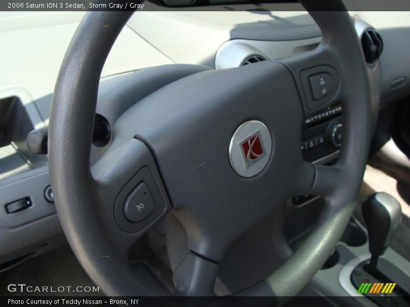 Storm Gray / Gray 2006 Saturn ION 3 Sedan
