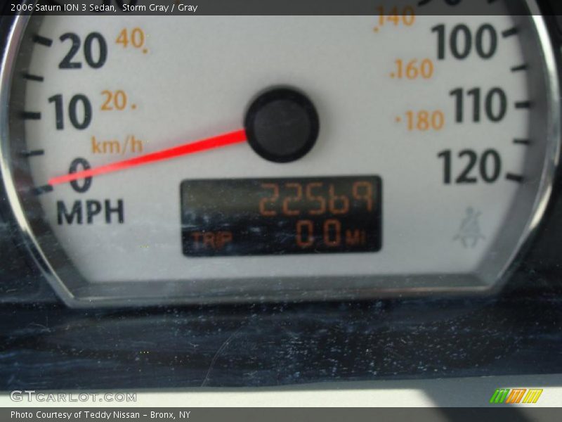 Storm Gray / Gray 2006 Saturn ION 3 Sedan