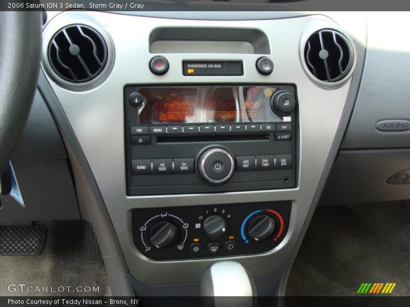 Storm Gray / Gray 2006 Saturn ION 3 Sedan