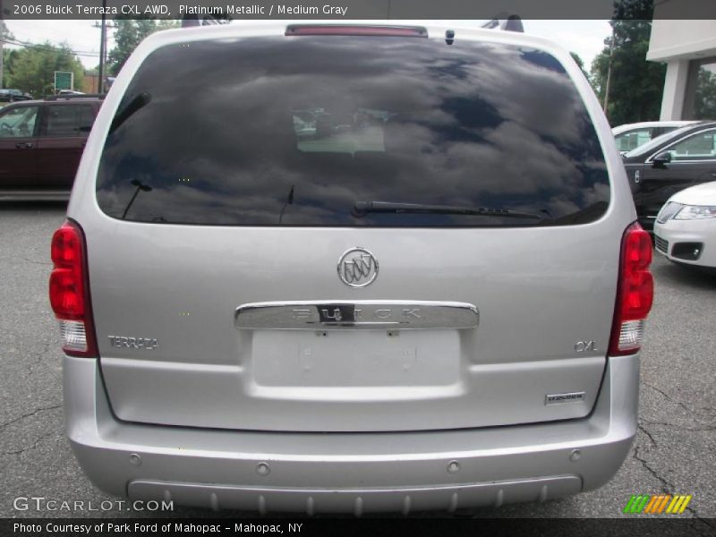 Platinum Metallic / Medium Gray 2006 Buick Terraza CXL AWD