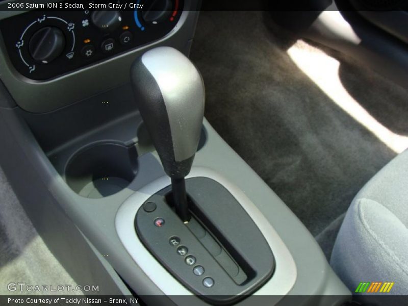 Storm Gray / Gray 2006 Saturn ION 3 Sedan