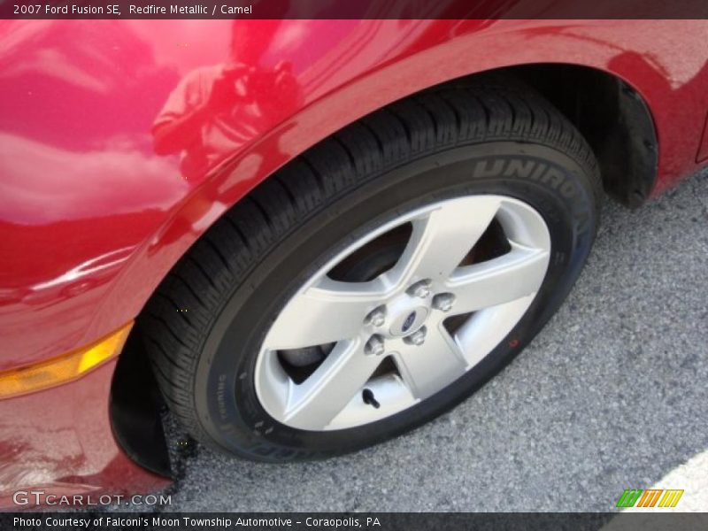 Redfire Metallic / Camel 2007 Ford Fusion SE