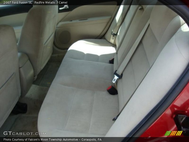 Redfire Metallic / Camel 2007 Ford Fusion SE